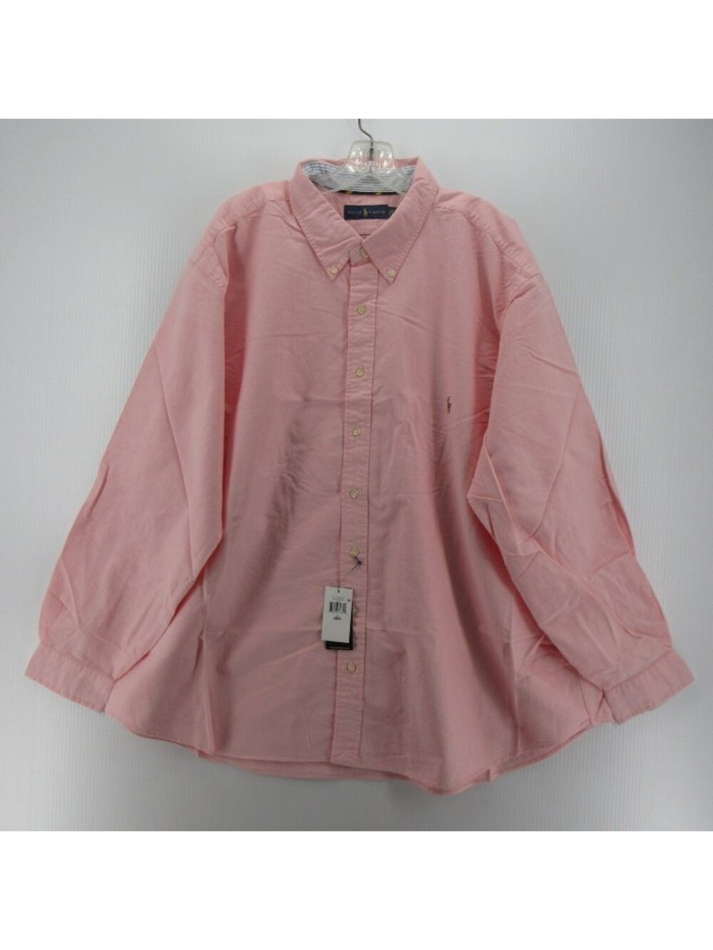 Ralph Lauren Shirt 3XB Big Oxford Cloth OCBD Flesh Pony Flip Cuffs